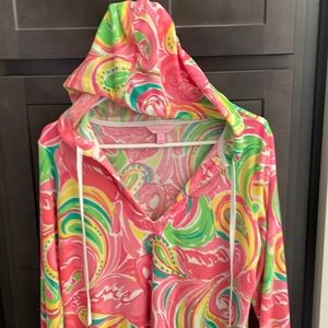 Lilly Pulitzer Terry Cloth Hoodie